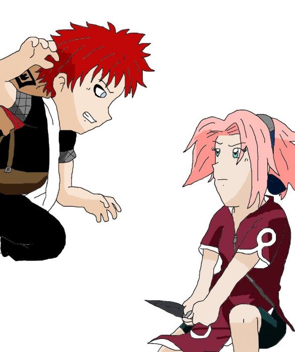 Gaara Vs Sakura