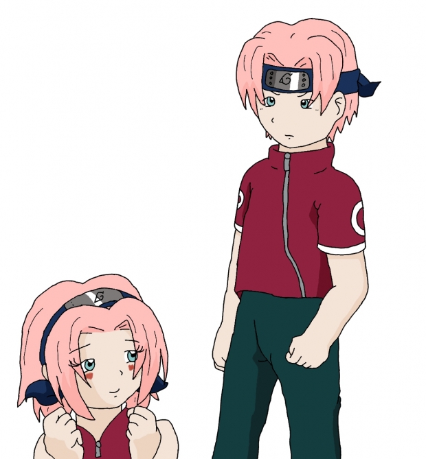 Sakura (genderbended)