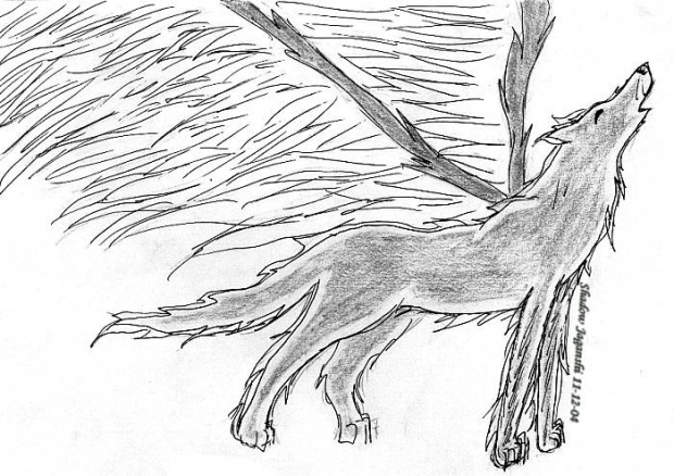 Winged Wolf