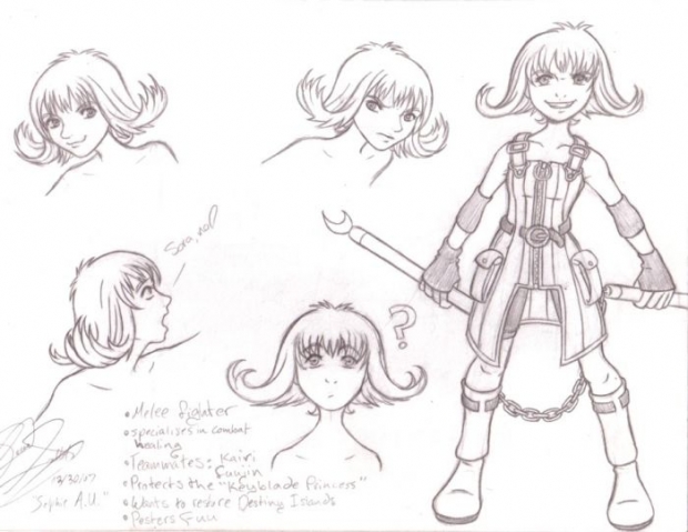 Kingdom Hearts: Au- Melee Soldier S