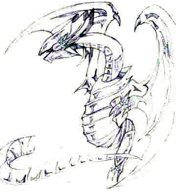 Blue-eyes White Dragon (unfinished)