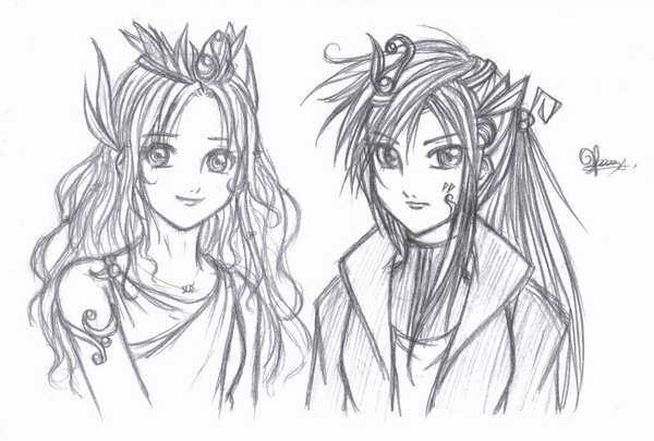 Princess-random Sketch-