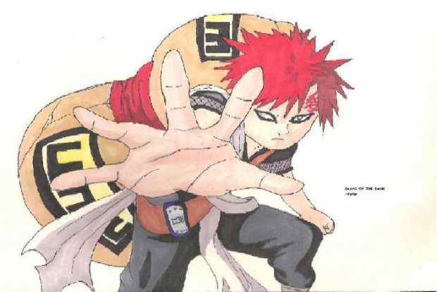 Gaara Of The Sand