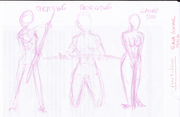 Gaia avatar pose ideas 2