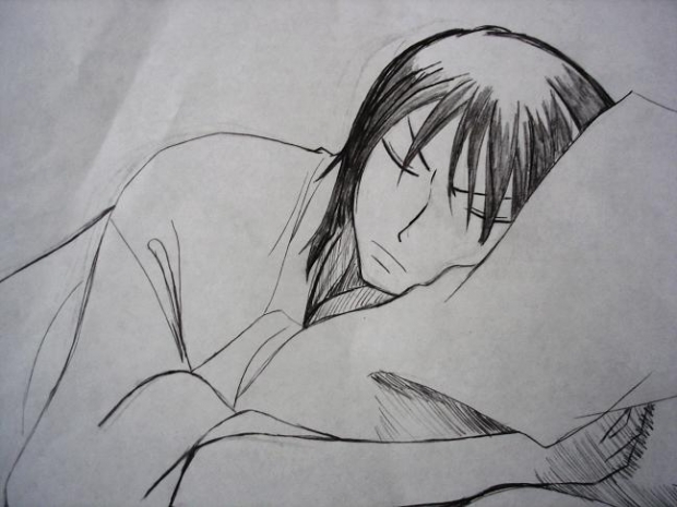 Sleeping Akito