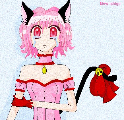 Mew Ichigo Crying