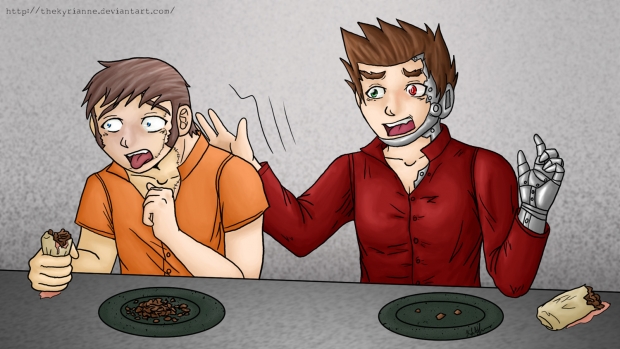 Burrito gonna hafta choke a Grif