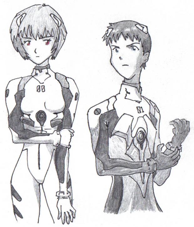 Rei And Shinji