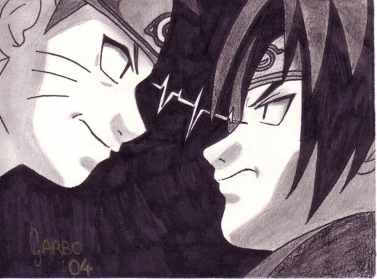 Rivals - Naruto And Sasuke