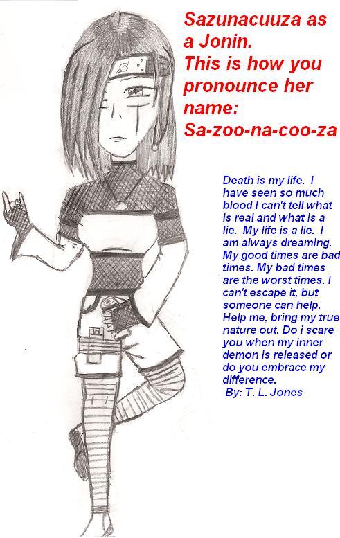 Sazunacuuza As A Jonin