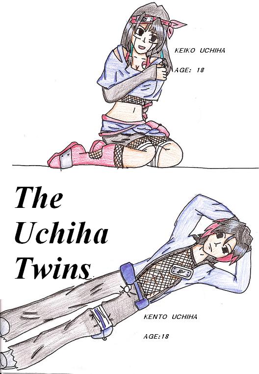 The Uchiha Twins!!!! My Story Ocs