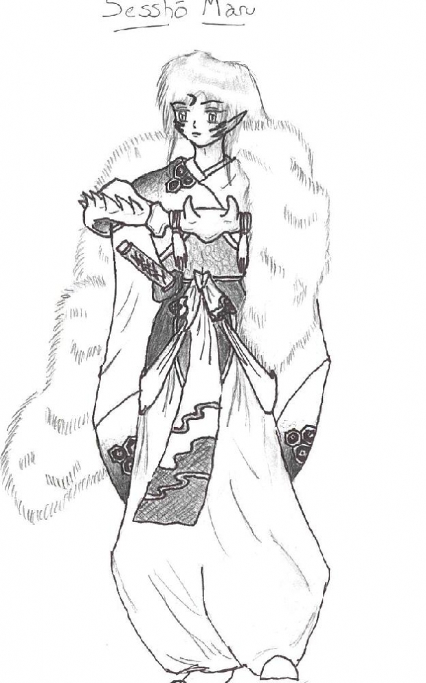 Sessho Maru In Pencil