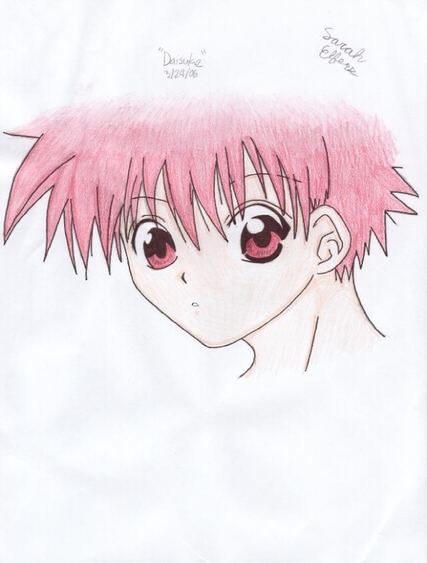 Daisuke (inked And Colored)
