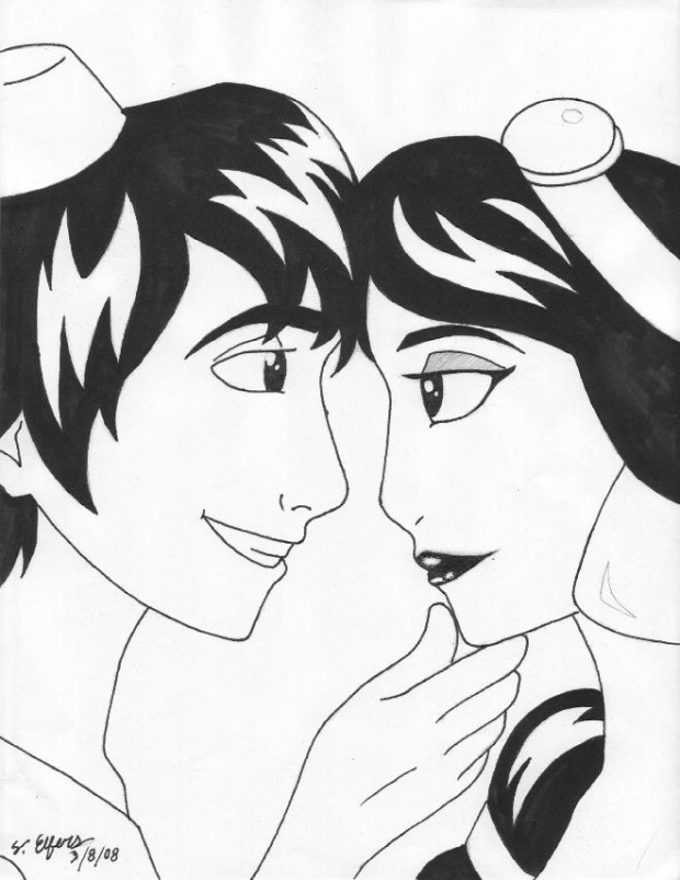 Aladdin and Jasmine
