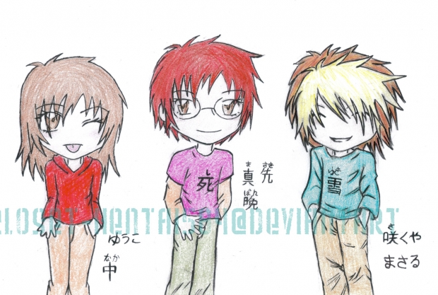 Daisuki Itsumo chibis :sketch: