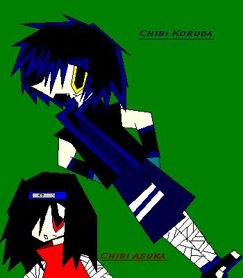 Chibi Asuka And Koruda