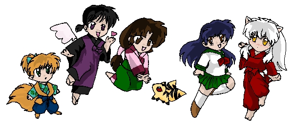 Chibi Inuyasha Group