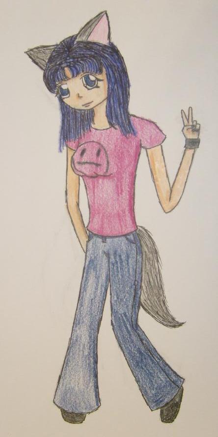 Art Trade:  Wolf Girl3012