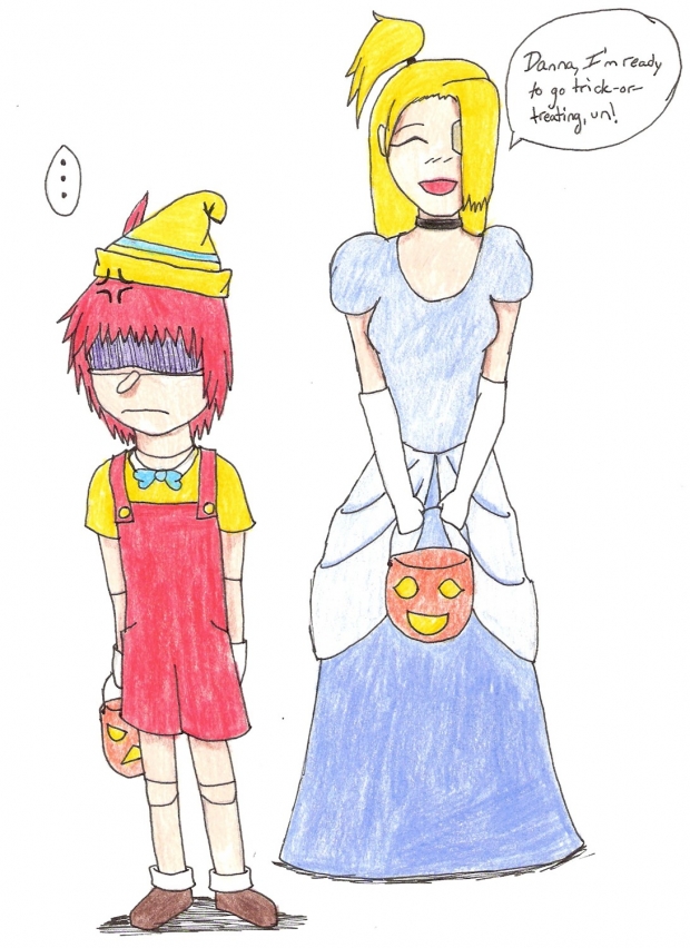 Ready To Trick-Or-Treat (Contest Entry)