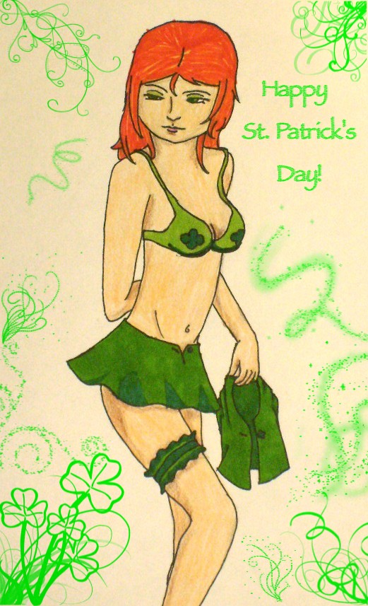 St. Patrick's Day Pin-UP
