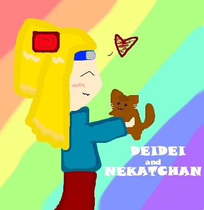 Dei and Nekocat-chan