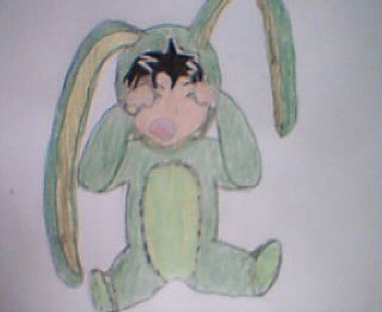 Chibi Hiei Crying (colored)