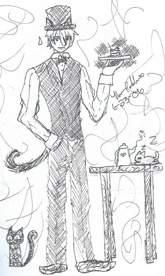 Cafe' Cat Man.