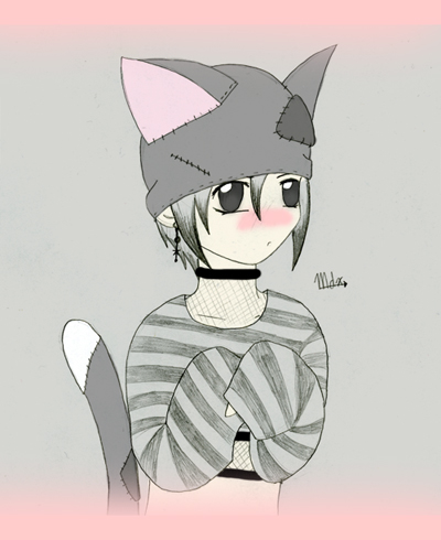Grey Neko