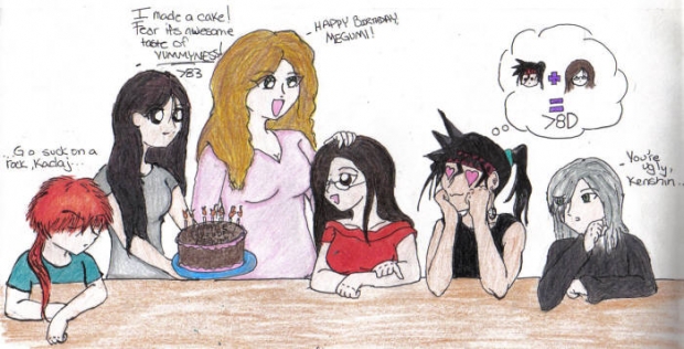 Megumi's Super Late Birfday Drawin'