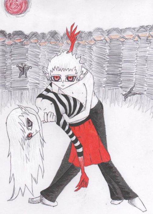 Caught In The Dance Of The Shadows.