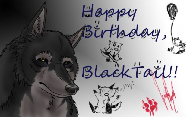 Happy B-day Blacky!!! :d
