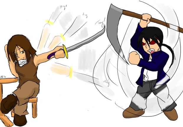 SD Chibis - Karl and Adrian