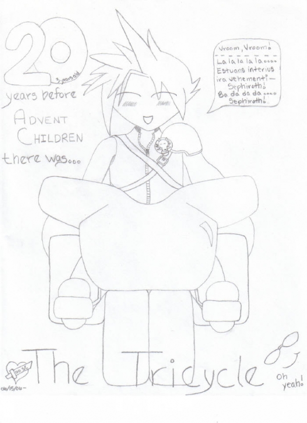 Cloud Chibi From Advent Children!