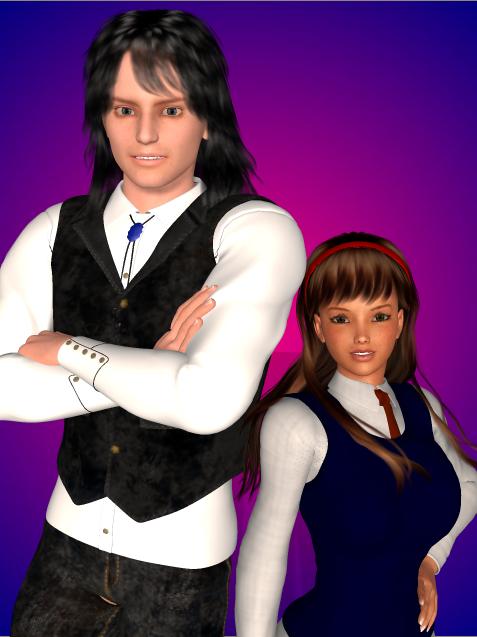 Uniform Ash and Dannie