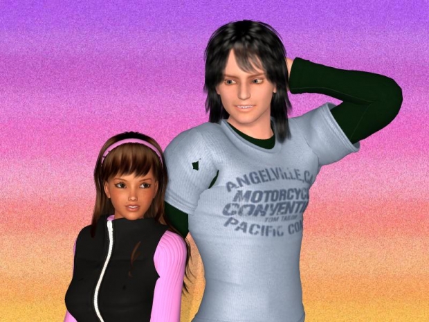 Casual Ash and Dannie