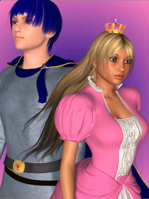 Marth and Peach My Versions