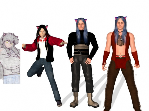 Ash/Duzell's Transformation Evolution