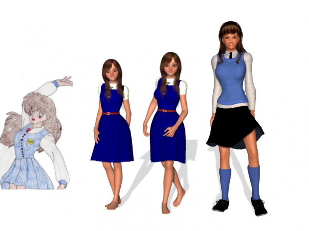 Dannie's Character Evolution