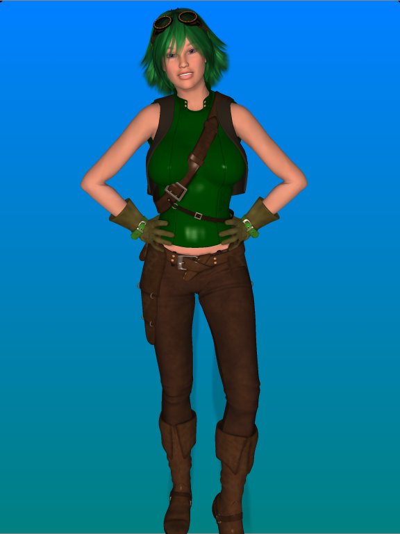 Terra Evergreen the Earth Guardian