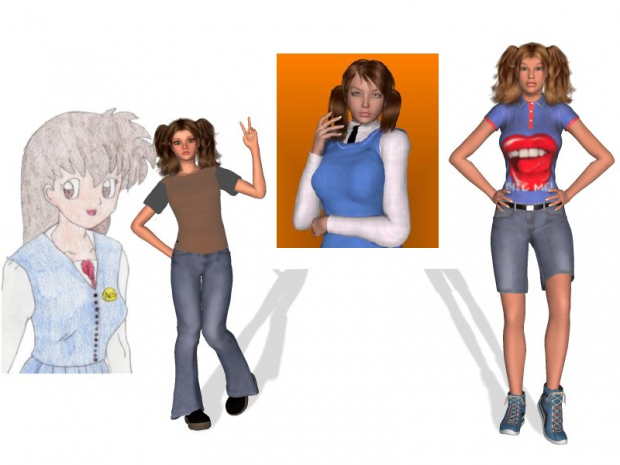 Riley's Character Evolution