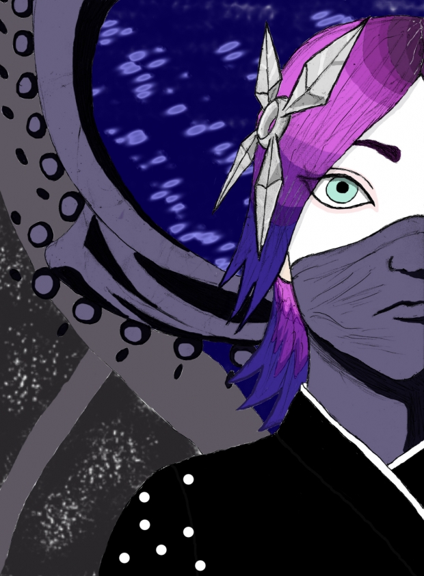 Anamelech the Evil Angel 2 color