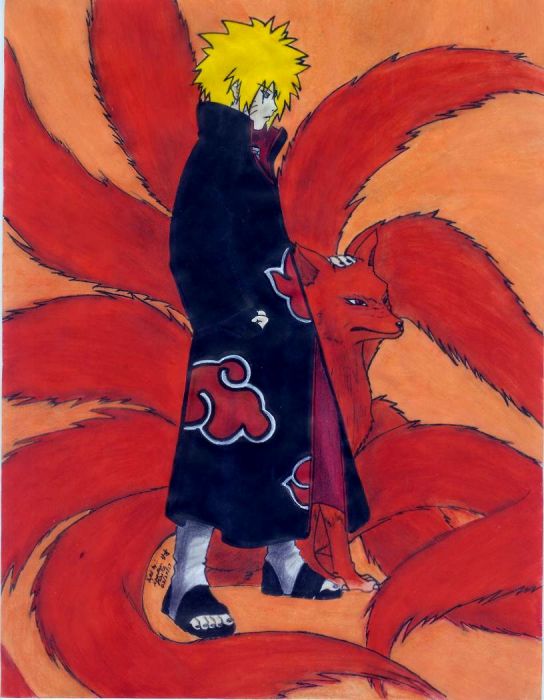 Akatsuki Naruto & Kyuubi