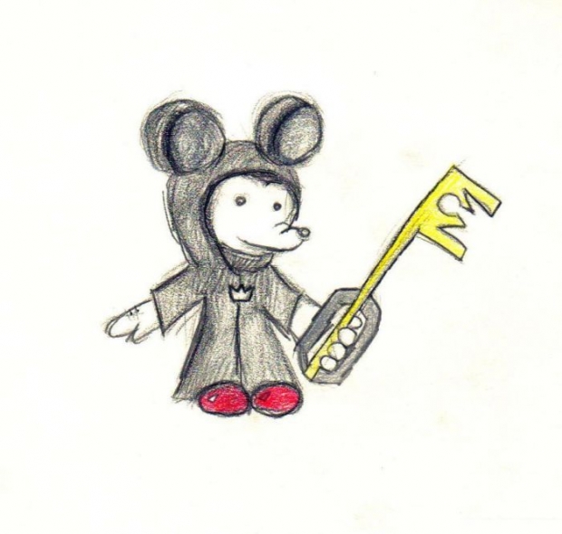 King Mickey Sketch