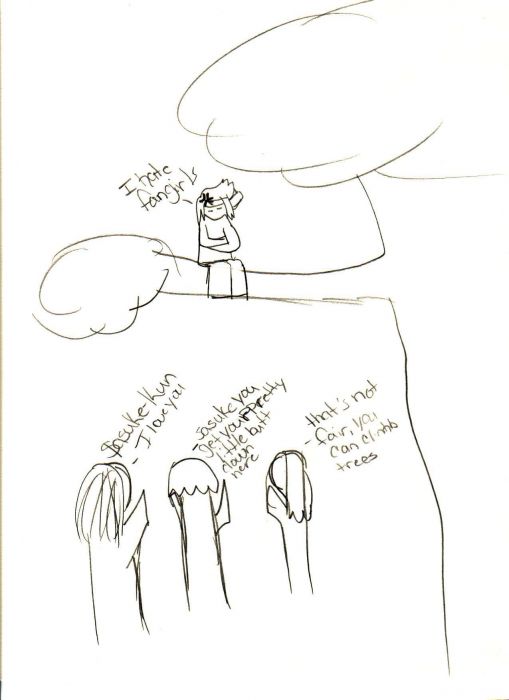 Sasuke And Fan Girls