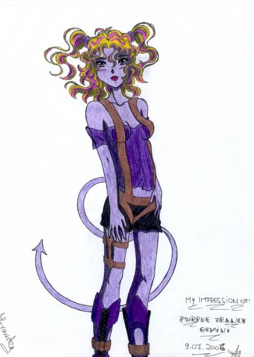 Anime Andromeda: Purple Trance