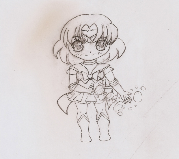 :iconmistyque: Sketch Super Sailor Mercury