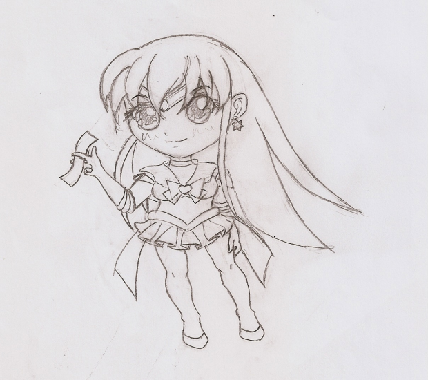 Sketch Super Sailor Mars