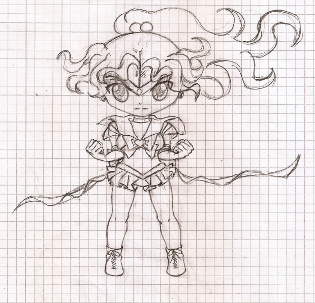 Sketch Chibi Sailor Jupiter