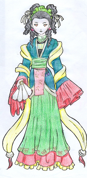 Curly-haired Empress