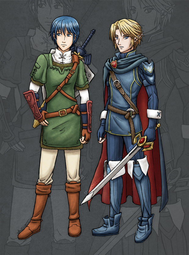 Outfit Swap! Marth & Link